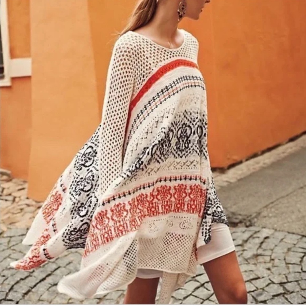 Anthropologie Sleeping on Snow Handkerchief Hem Knit Dress Size S